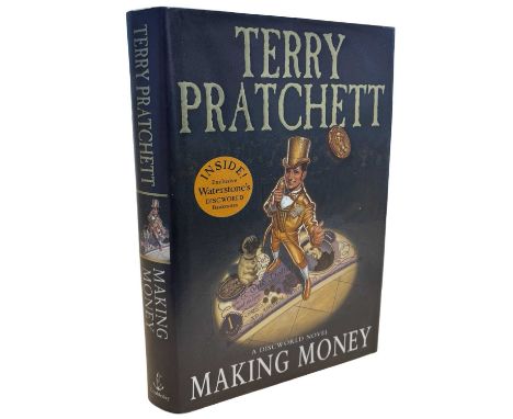 TERRY PRATCHETT: MAKING MONEY, London, Doubleday, 2007, First, with Waterstones exclusive Discworld banknotes