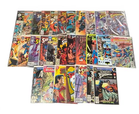 SUPERMAN COMIC BOOKS [DC]: A mixed collection of special editions, annuals, short runs etc