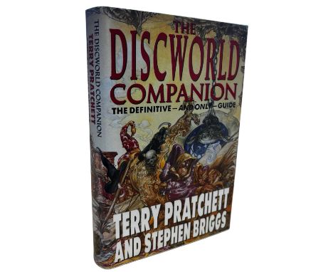 TERRY PRATCHETT AND STEPHEN BRIGGS: THE DISCWORLD COMPANION, THE DEFINITIVE - AND ONLY - GUIDE, London, Victor Gollancz, 1994