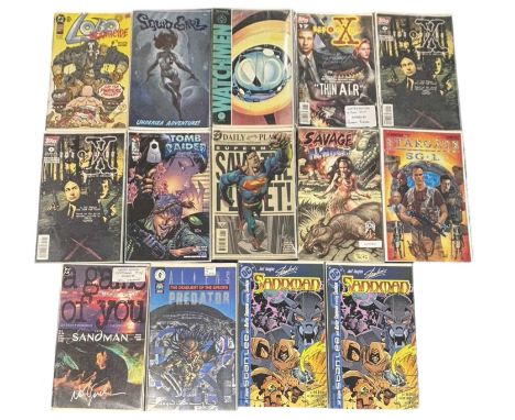 A collection of special edition comic books: Savage Planet #1 (of 500), 2002 with COA; Stargate SG-1 Convention Foil Edition,