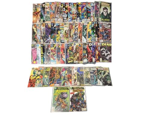 DC COMICS: A large collection of various editions and titles, to include Superman; Wonder Woman;  Martian Manhunter; Green La