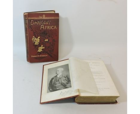 Henry M. Stanley, In Darkest Africa, or the Quest, Rescue and Retreat of Emin, Governor of Equatoria, in two volumes, first e