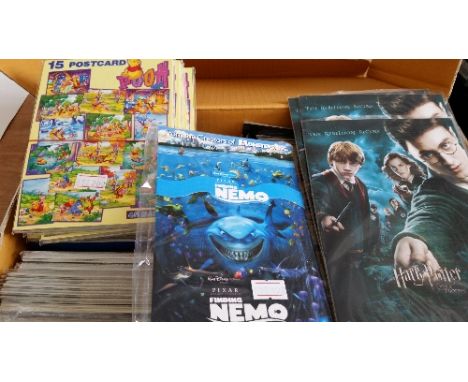 POSTCARDS, inc. Toy Story, Harry Potter, Human Torch, Finding Nemo, Cats & Dogs, The Lord of the Rings, Spiderman, Superman e