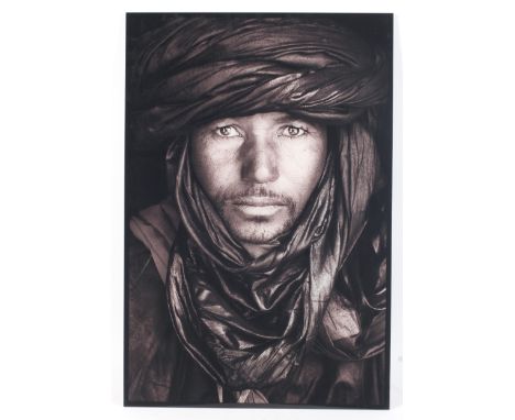 John Kenny, B. 1975, C-type print. ' West African Studies' Depicting a gentleman wearing a turban, 67cm x 45cm