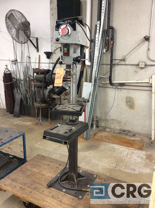 Delta ShopMaster 12" drill press mn DP350, sn 201045XL008405, 1 phase