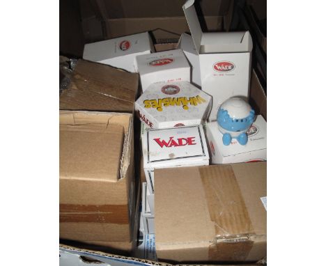 Collection of boxed Wade figurines to include; clowns, Mr Men figures etc. (B.P. 24% incl. VAT) 