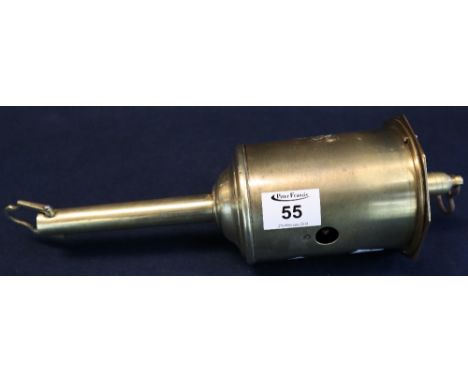 Vintage brass clockwork bottle jack. (B.P. 24% incl. VAT)