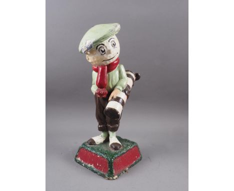 Bonhams : A very rare small Dunlop 65 Caddie point of sale figurine