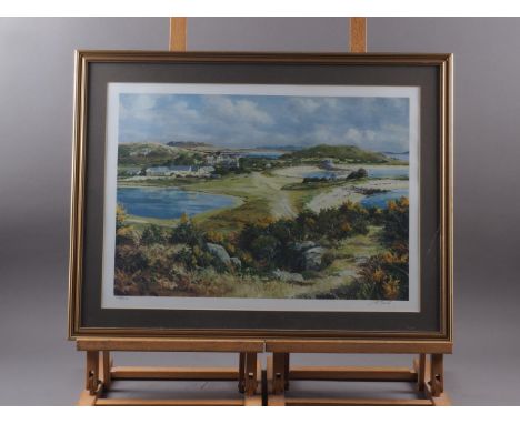 A limited edition landscape print and a number of other pictures 