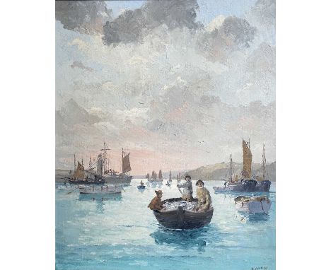 Hugh E. RIDGE (1899-1976)The Breadwinners, St Ives (After Edward King)Oil on canvas Signed Inscribed to verso 60 x 50cmCondit