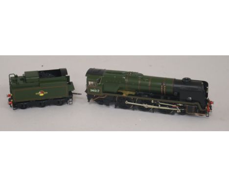 A collection of ten 00-gauge diecast and other model locomotives, including a kit built Class B1 Eland 61001, Class 4575 BR 4