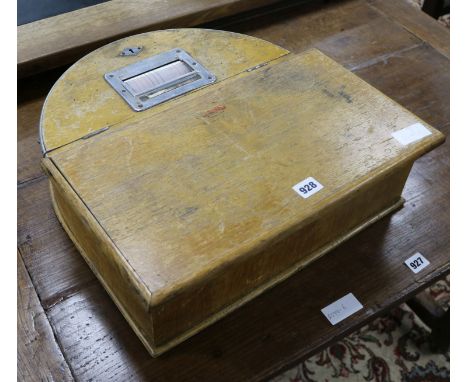 A Crossley Rotary model oak till