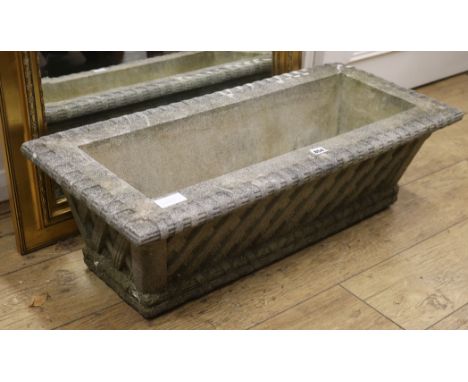 A garden planter W.87cm