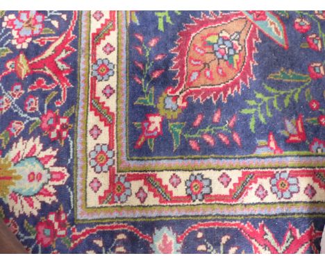 A PERSIAN CARPET OF CLASSIC DESIGN. 382 X 296CM