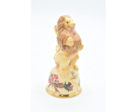Royal Worcester limited edition candle snuffer Commissioned by Bowes-Lyon to celebrate the Queen Mother's 100th Year. In good