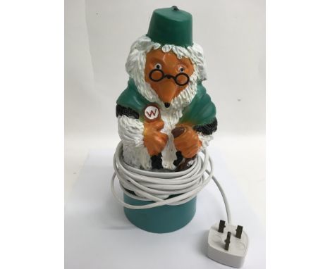 A vintage Uncle Bulgaria Womble lamp