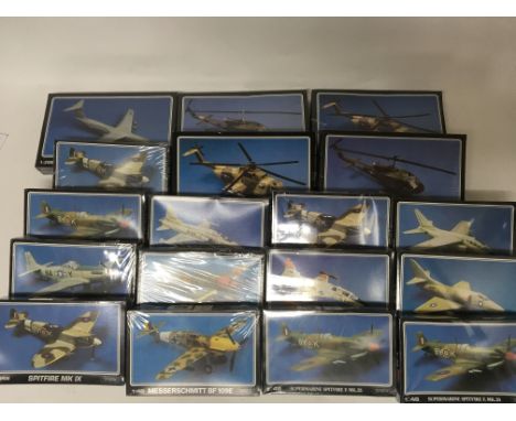 A collection of Starfix Aircraft model kits