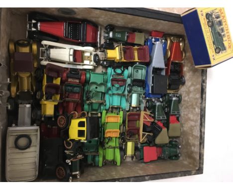 A collection of loose Matchbox Models of yesteryear plus a boxed model no y15