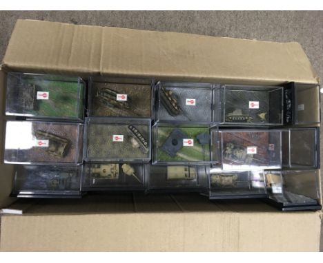 A collection of boxed 1/76 scale plastic military models by Cando