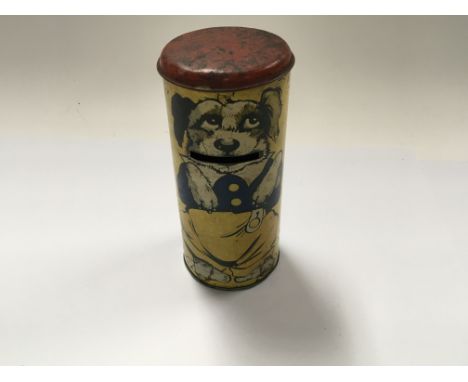 A vintage Post Office tin money box.