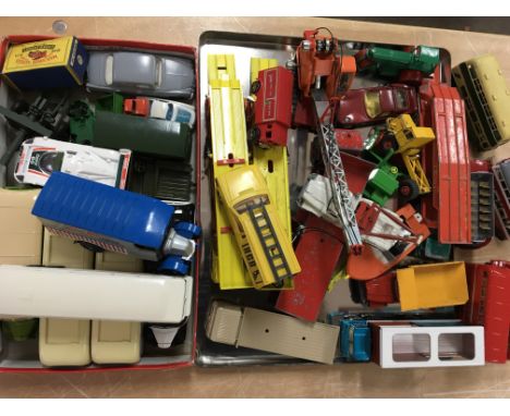 A collection of unboxed model vehicles including Corgi, Matchbox, Budgie, Spot On, Tuf Toys etc