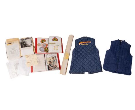 A large and varied archive of film and television interest, comprised of items designed and produced as props, costume design