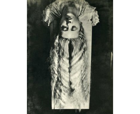Man Ray (American, 1890 - 1976). "Woman with Long Hair". Original vintage photogravure. 1929. Printed 1934. Stamped with the 