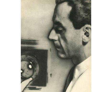 Man Ray (American, 1890 - 1976). "Man Ray Self-Portrait [solizaration]". Original vintage photogravure. 1931. Printed 1934. S