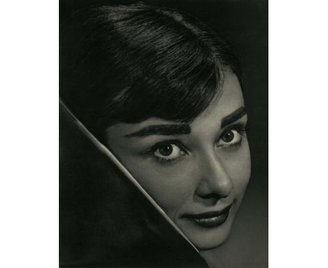 Yousuf Karsh (Armenian/Canadian, 1908-2002). "Audrey Hepburn". Original vintage photogravure. c1959. Printed 1959. Stamped wi