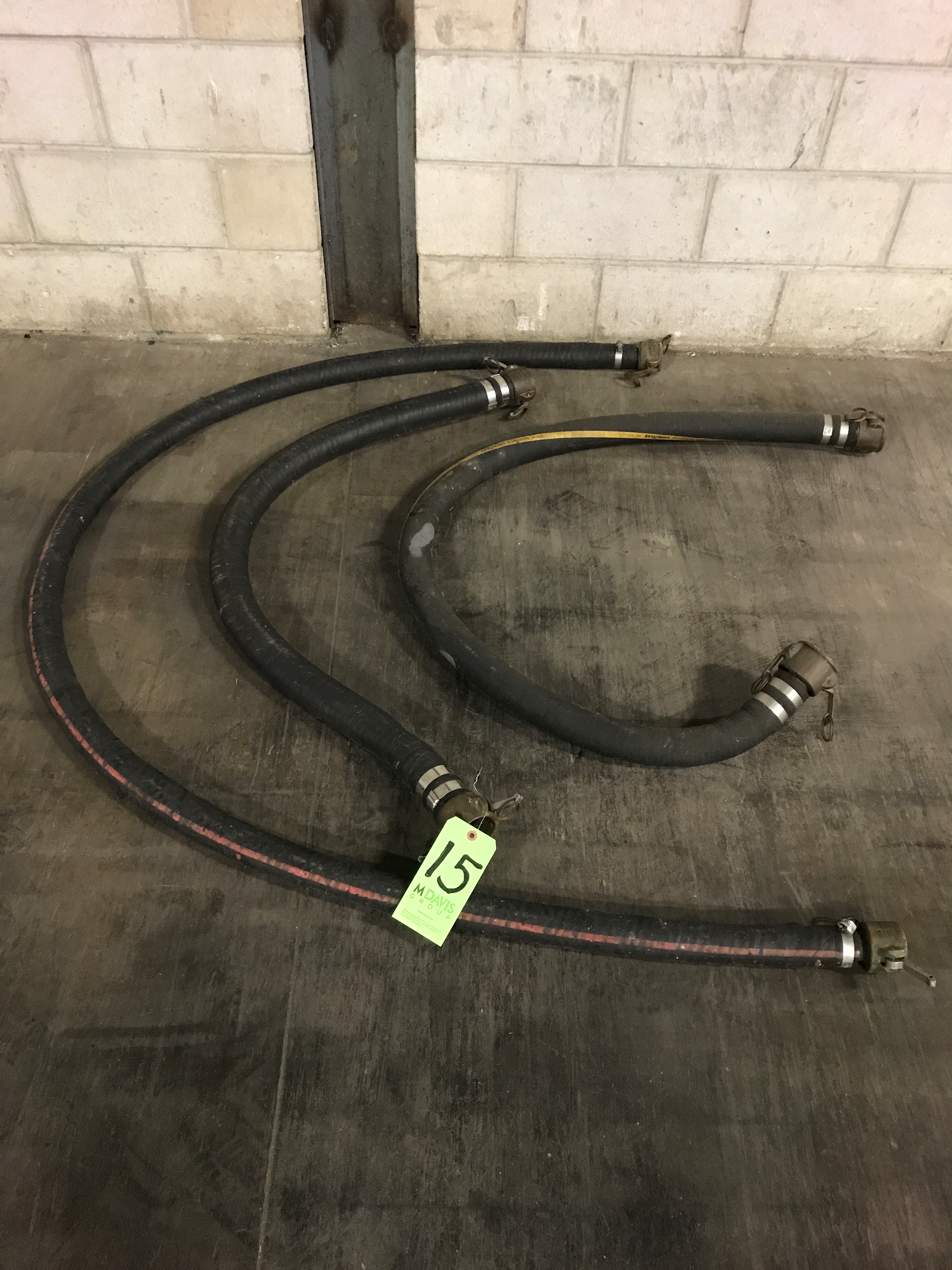 Transfer Hoses with Camlock Connections