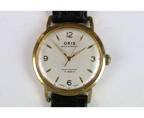 A gents Oris Anti Shock 15 Jewel watch 