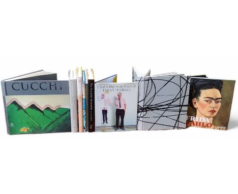 Art Reference Books - "That's the way I see it" by David Hockney, Frida Kahlo, Cucchi, Antony Gormley, oil paintings in publi