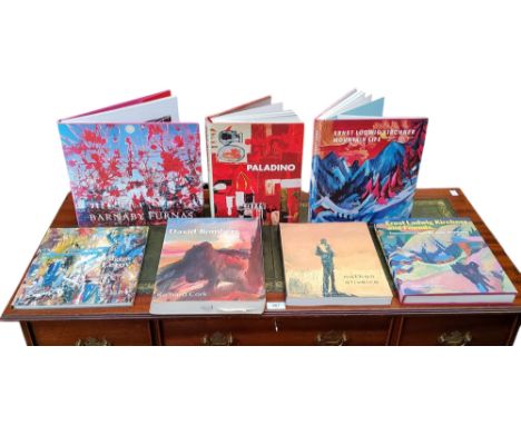 Art Reference Books - Barnaby Furnas, Eugene Leroy, David Bomberg, Nathan Oliveira, Ernst Ludwig Kirchner, another (7)