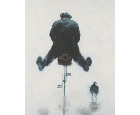 ALEXANDER MILLAR (SCOTTISH, BORN 1960), "WHEEE!", limited edition print, signed and numbered 86/295 in pencil, framed with CO