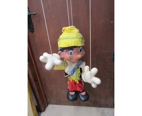 Vintage Pelham Pinocchio large shop display puppet H65cm approx&nbsp;