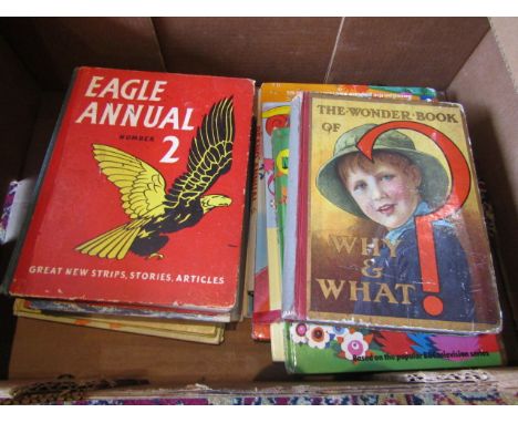 Vintage children's annuals inc Beano and Magic Roundabout