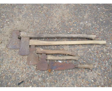 4 Axes and kindling axe&nbsp;