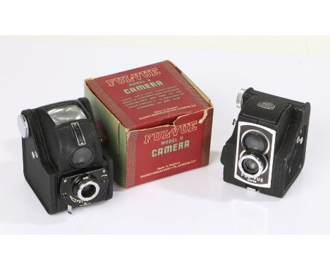Ensign Ful-Vue model II camera, with original packaging and manual, together with a further Ensign Ful-Vue Super (2)