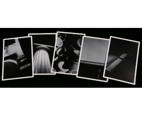 Ros Khavro - a collection of five abstract photographs, depicting architectural subjects in Warsaw, digital pigment print on 