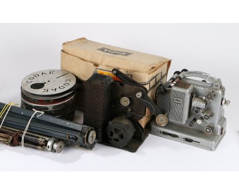 Projectors, to include a Kodascope Model C, Nizo Cinemator 8, and a&nbsp;Kodaslide Home projector, together with five early t