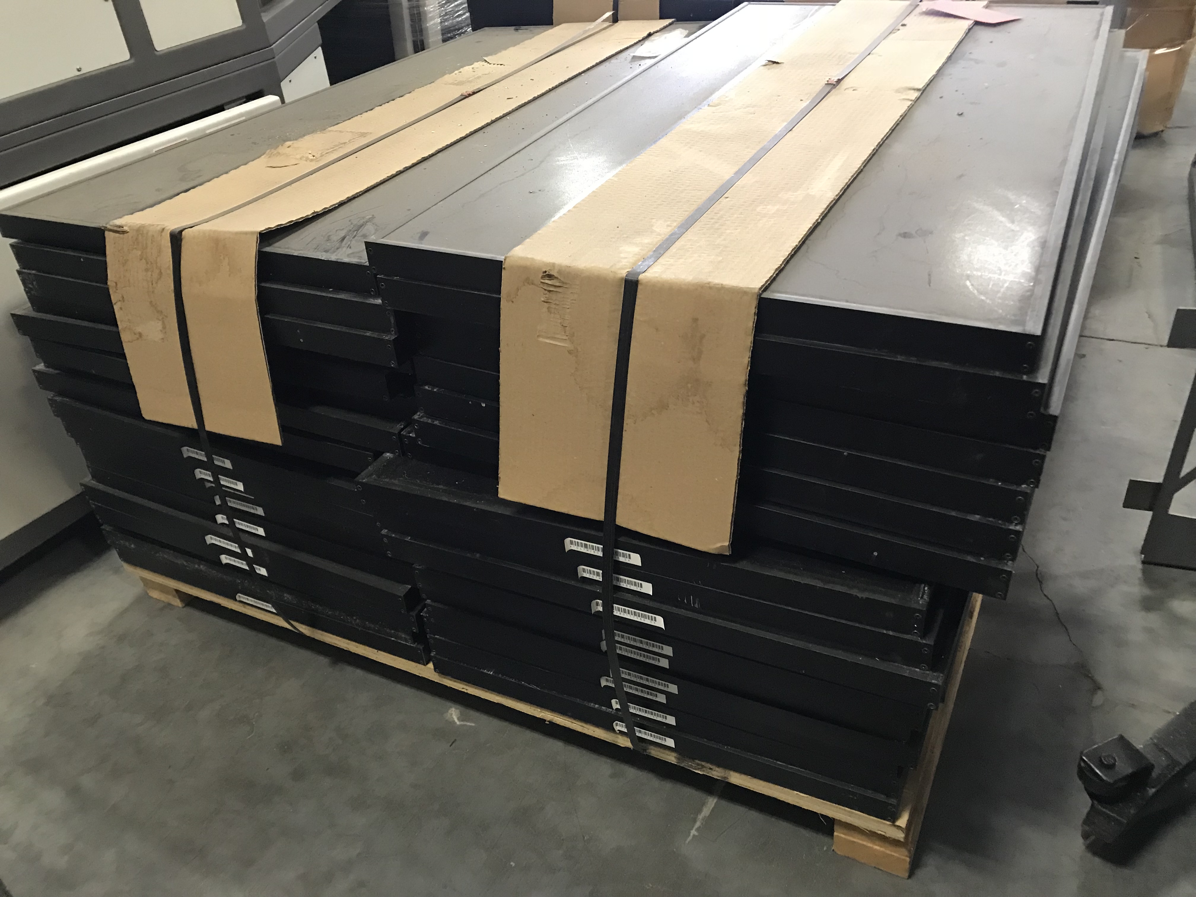 PALLET OF 37 SOLAR PANELS