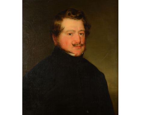 Portrait of a gentleman Early 19th century oil on canvas60 x 50cm