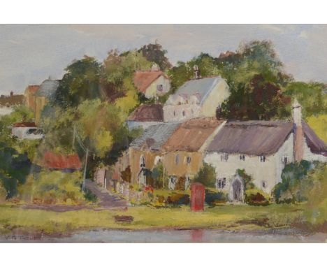 P R HIPKISS, V B TURNER, STANLEY J BANNER & others5 landscape works