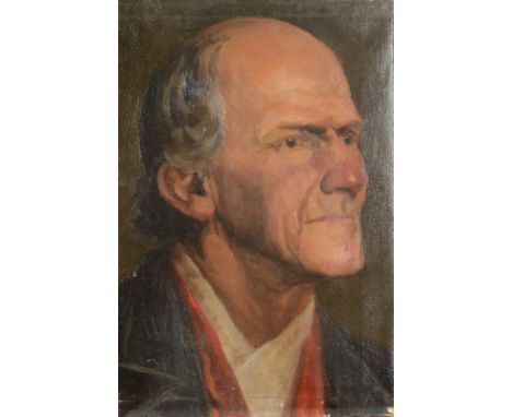 Portrait of a gentleman Oil on canvas39.5 x 26.5cm