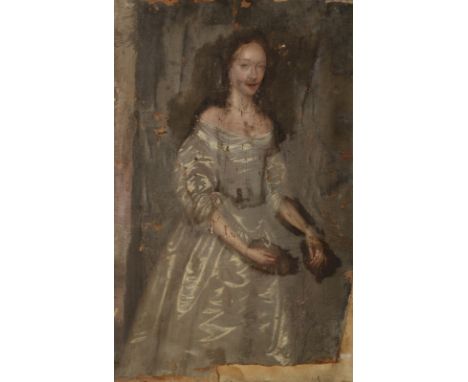 18th century portrait of a lady Oil on canvas63 x 41.5cm