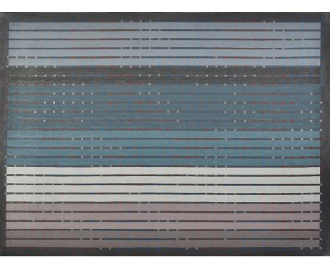 JOHN HOPWOODSea/Night NuitOil on canvasSigned and titled on the back200186 x 117cm   Condition report:  John Hopwood 1942-201