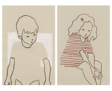   BERUTTI, VALERIO  BERUTTI, VALERIO   1977 Alba      Titel: Variazioni.    Datierung: 2007.    Konvolut von zwei Zeichnungen