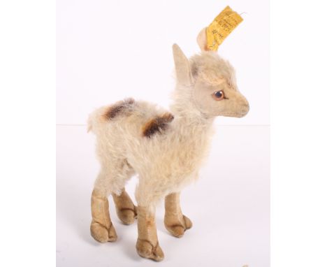 A vintage Steiff mohair llama