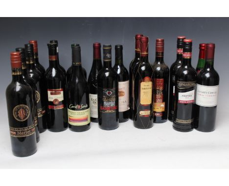 18 BOTTLES OF ASSORTED RED WINE TO INCLUDE BAYWOOD CALIFORNIA RUBY CABERNET 2006