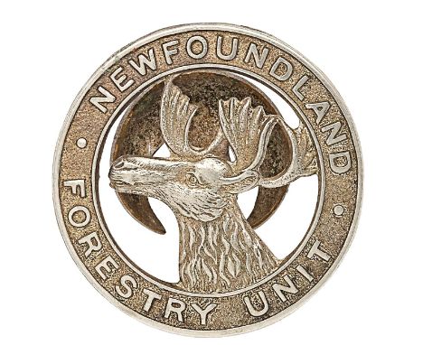 WW2 Newfoundland Forestry Unit, 3rd Inverness Battalion Scottish Home Guard BadgeA good scarce nickel silver example by JR Ga